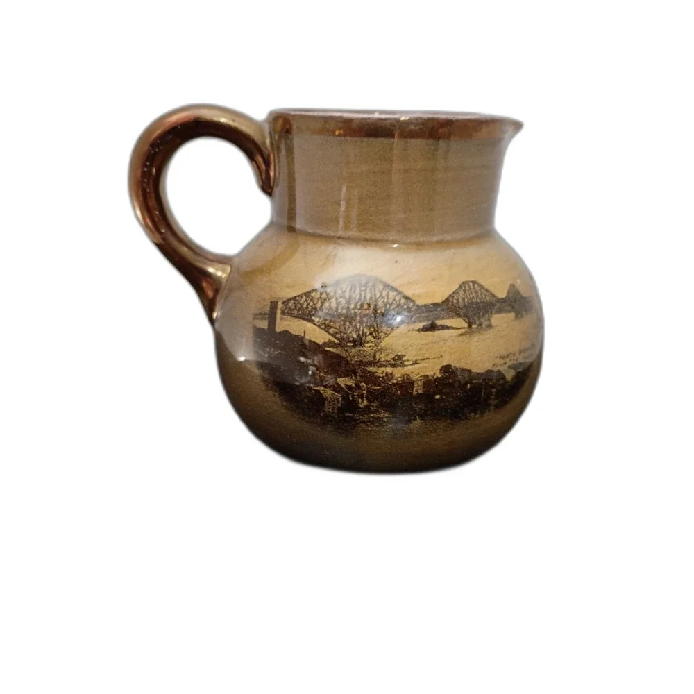 Ridgways Royal Vista Ware Antique Creamer Pitcher